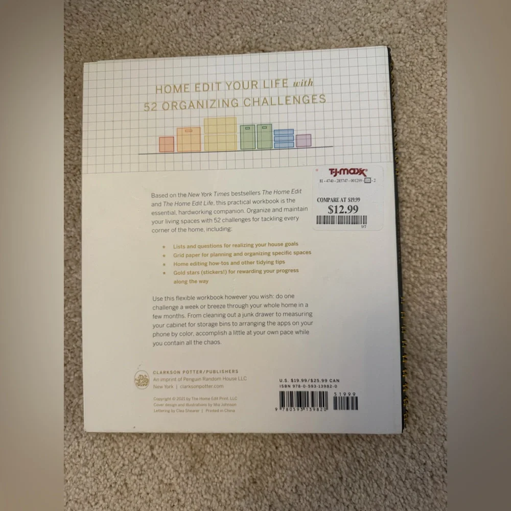 The Home Edit Workbook